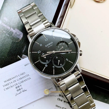 CASIO MTP-E321D-1A MEN'S WATCH (zd269a) + BOX