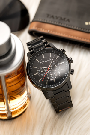PAUL LORENS MALE WATCH - PL6647B-1A1 (zg372a) + BOX