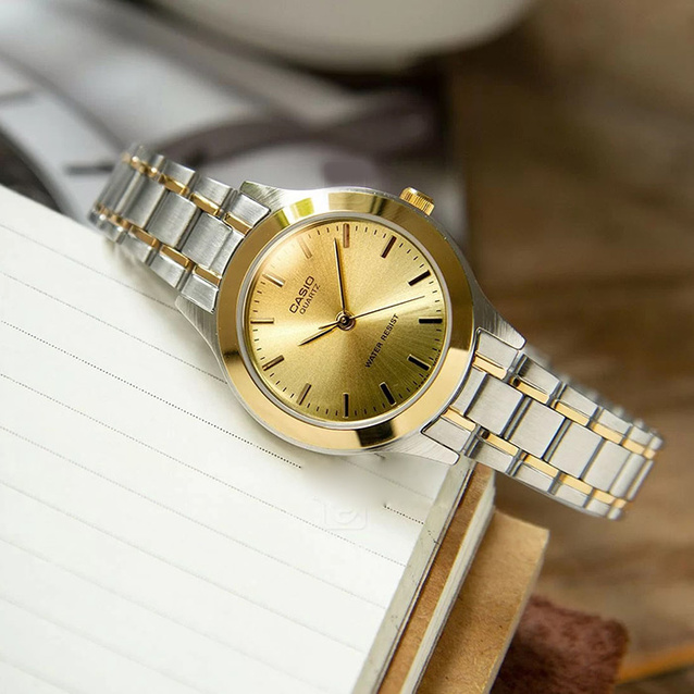 ZEGAREK DAMSKI CASIO LTP-1128G-9A (zd554a) + BOX