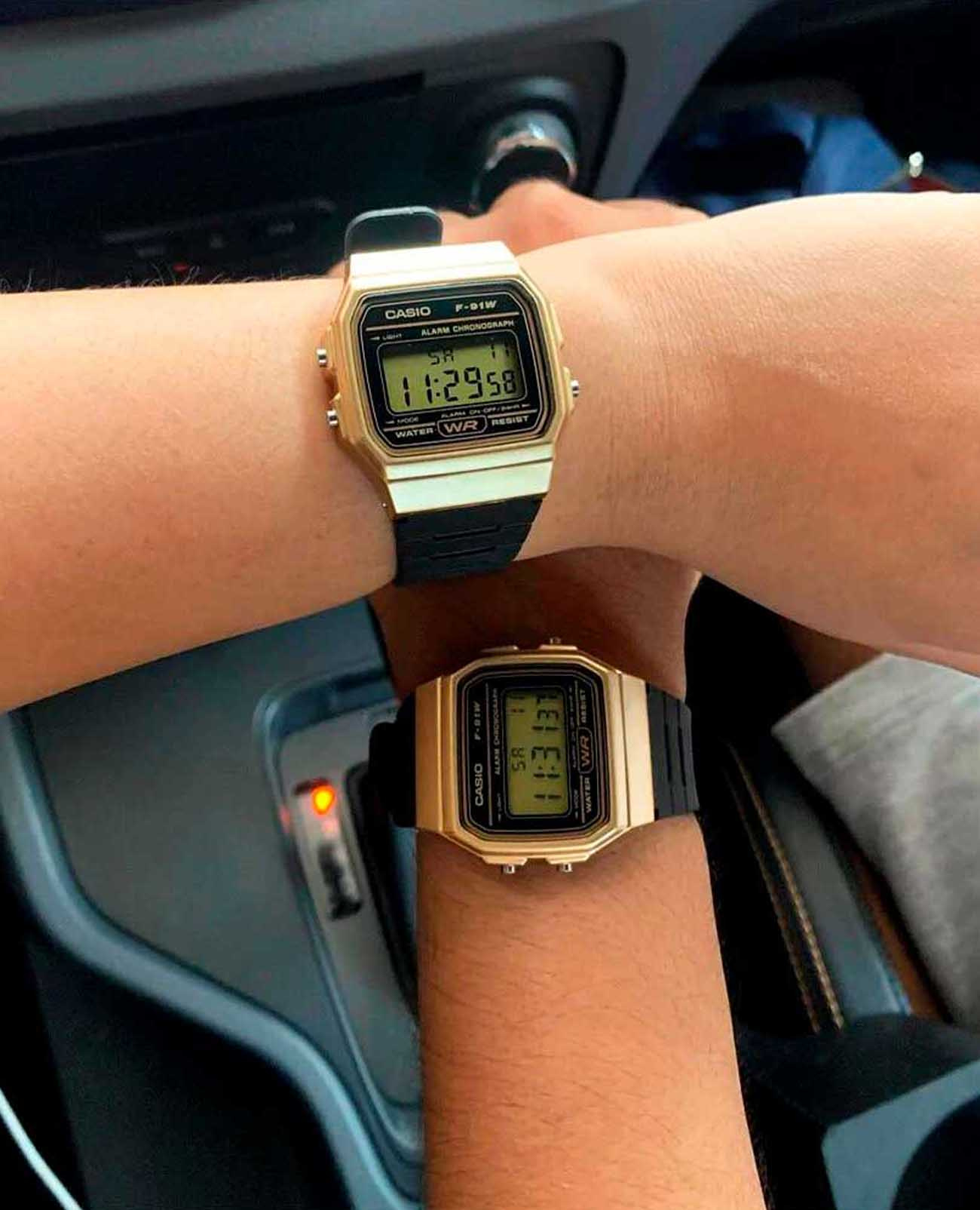 ZEGAREK MĘSKI CASIO F-91WM-9A (zd102b)  + BOX