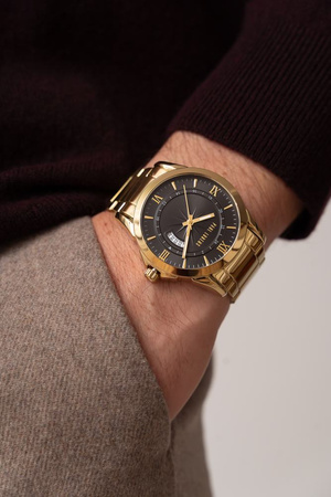 PAUL LORENS MALE WATCH - PL3844B3-1D1 (zg371e) + BOX