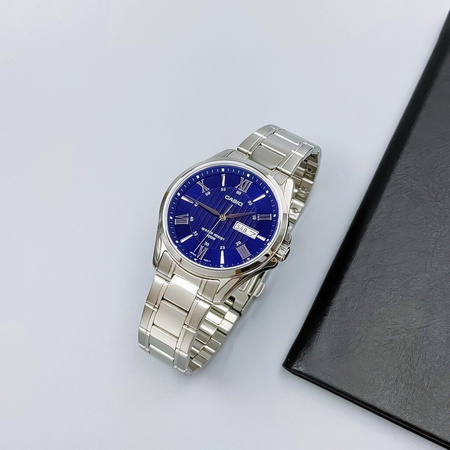 CASIO MEN'S WATCH MTP-1384D-2A + BOX