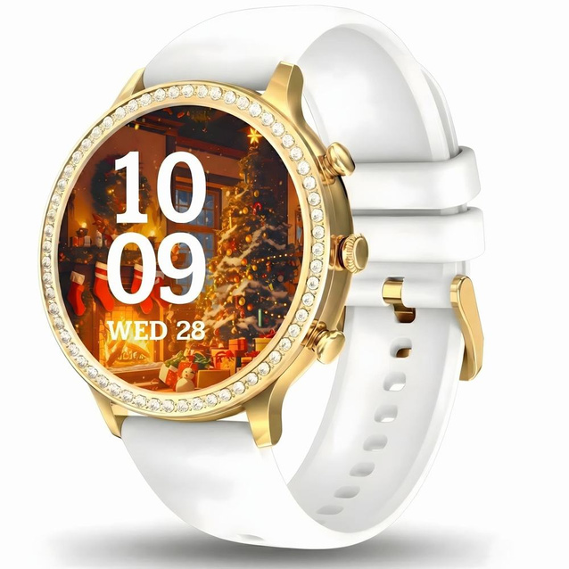 SMARTWATCH DAMSKI GRAVITY GT5-2 - DODATKOWY PASEK (sg043b)