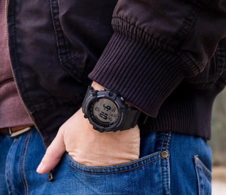 MEN'S WATCH CASIO SPORT ILLUMINATOR AE-1500WH-1A + BOX