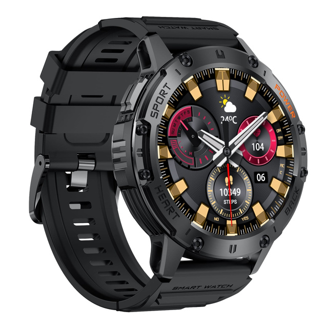 GRAVITY GT22-5 MEN'S SMARTWATCH - AMOLED, ADDITIONAL BELT (sg030e)
