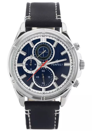 MEN'S WATCH PERFECT CH03L - CHRONOGRAPH (zp352f) + BOX