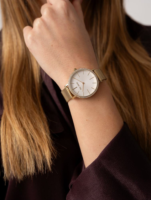 PAUL LORENS WOMEN'S WATCH - PL12894B-3D1 (zg553c) + BOX