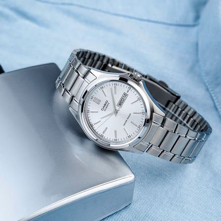 CASIO MALE WATCH MTP-1239D-7ADF - MULTIDATA (zd040a) + BOX