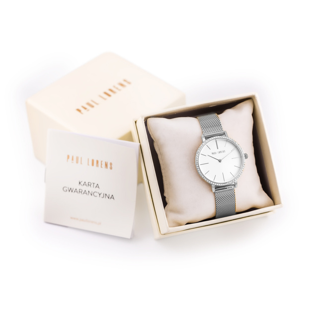 PAUL LORENS WOMEN'S WATCH - PL12894B-3C1 (zg553b) + BOX