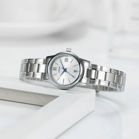 Casio Women's Watch LTP-V002D-7B3UDF + BOX
