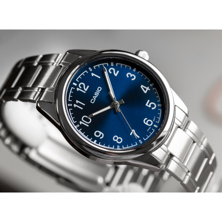 CASIO MEN'S WATCH MTP-V005D-2B4 + BOX