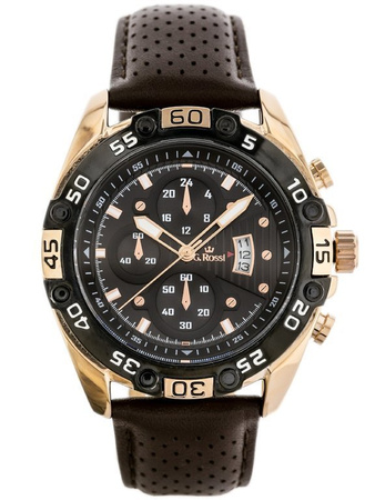 MEN'S WATCH G. ROSSI - QUBUS (zg113d) + BOX