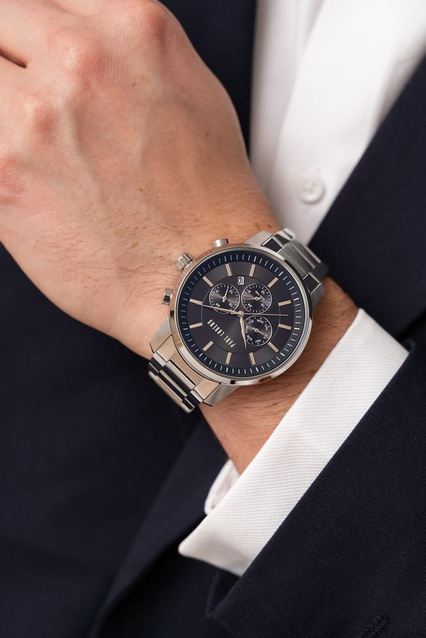 PAUL LORENS MALE WATCH - PL6647B-6C1 (zg372d) + BOX