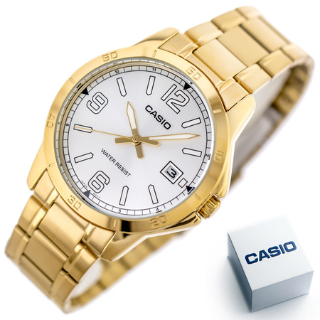 CASIO MEN'S WATCH MTP-V004G-7B2 (zd047e) + BOX