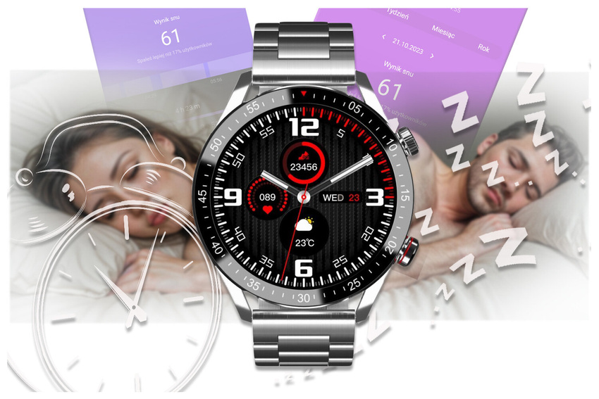 GRAVITY GT4-3 MEN'S SMARTWATCH - MAKING CALLS, STEPWATCH (sg023c)