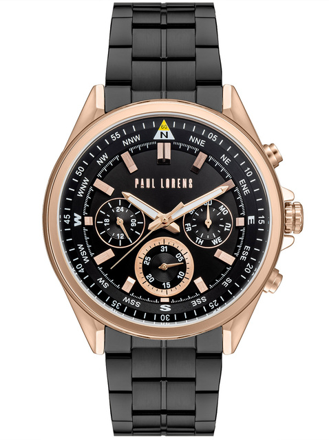 PAUL LORENS MALE WATCH - PL20009B-1A4 (zg385c) + BOX
