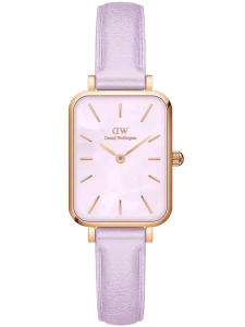ZEGAREK DAMSKI DANIEL WELLINGTON Quadro Lavender Mop 20mm DW00100637 + BOX (zw521b)