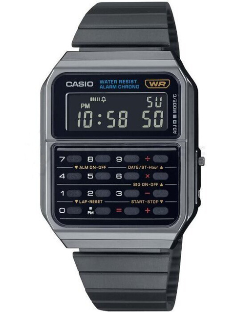 Unisex Casio CA-500WEGG-1B watch + BOX