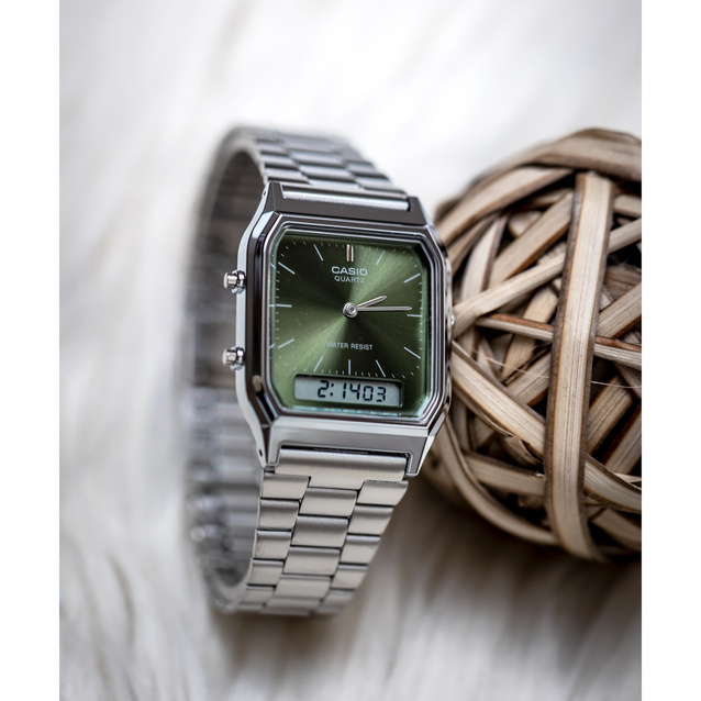 CASIO Vintage UNISEX WATCH AQ-230A-3AMQYDF + BOX