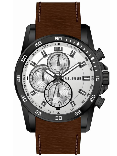 ZEGAREK MĘSKI PAUL LORENS - PL9753A8-3B1 (zg364g) + BOX