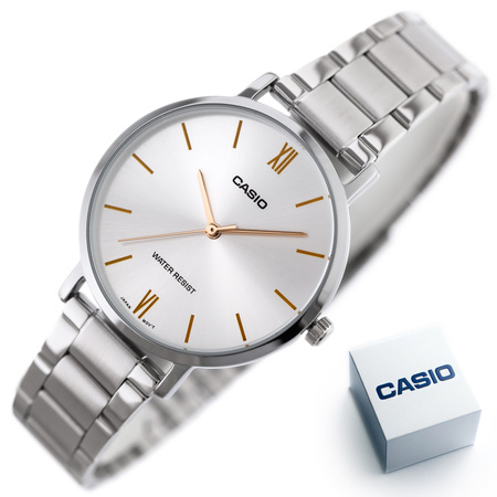 CASIO LTP-VT01D-7B WOMEN'S WATCH + BOX (zd613e)