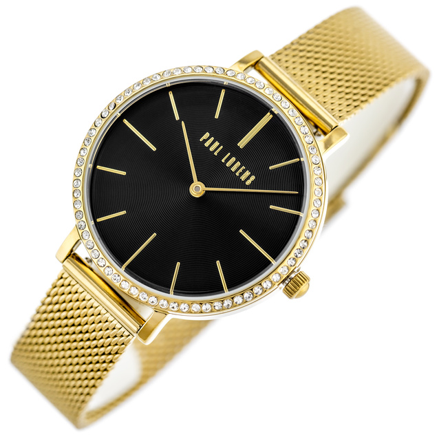 PAUL LORENS WOMEN'S WATCH - PL12894B-1D1 (zg553a) + BOX