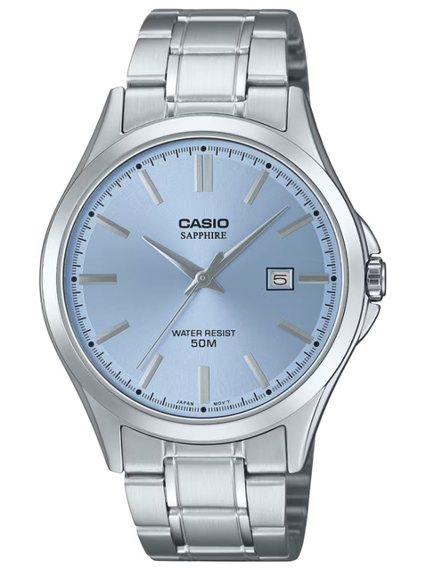 Zegarek Męski Casio MTS-115D-2A2V + BOX (zd292b) SZAFIR