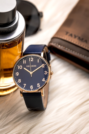 PAUL LORENS MALE WATCH - PL20005A-6F3 (zg376b) + BOX