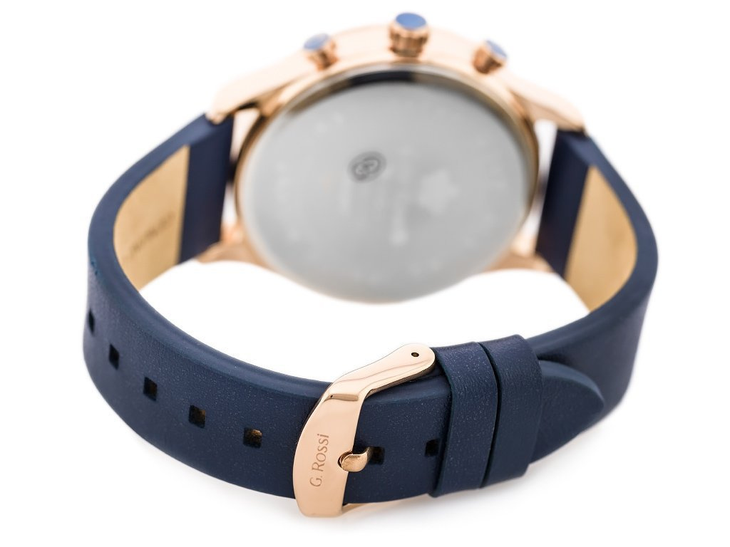 ZEGAREK G. ROSSI - E-10602A2-6F3 - EXCLUSIVE (zg278f) + BOX