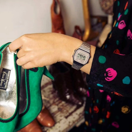 ZEGAREK UNISEX CASIO  Retro Vintage A168WA-8A + BOX (zd088g)