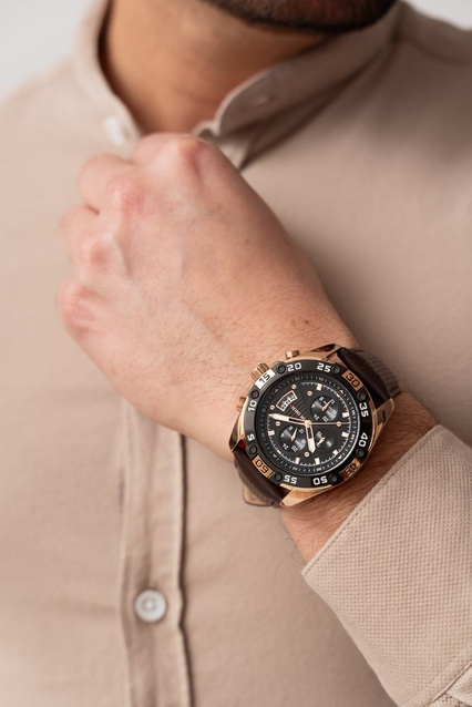 PAUL LORENS MALE WATCH -PL8754A5-1B1 (zg375d) + BOX