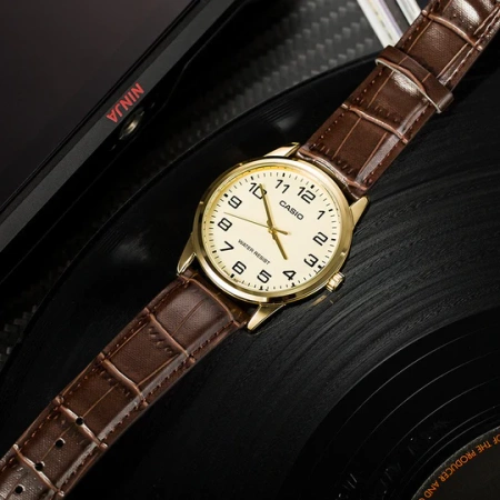 CASIO MEN'S WATCH MTP-V001GL-9B (zd080e) + BOX