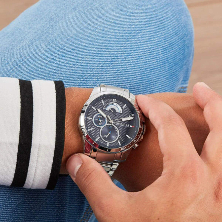 TOMMY HILFIGER MEN'S WATCH 1791348 DECKER +BOX