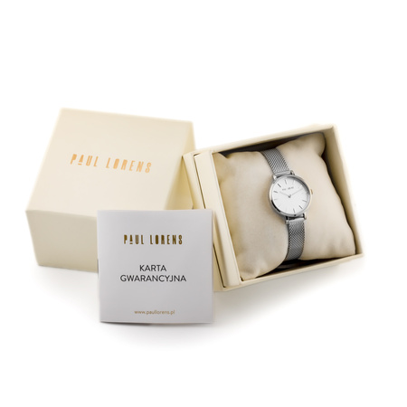 PAUL LORENS WOMEN'S WATCH - PL20004B-3C1 (zg567d) + BOX