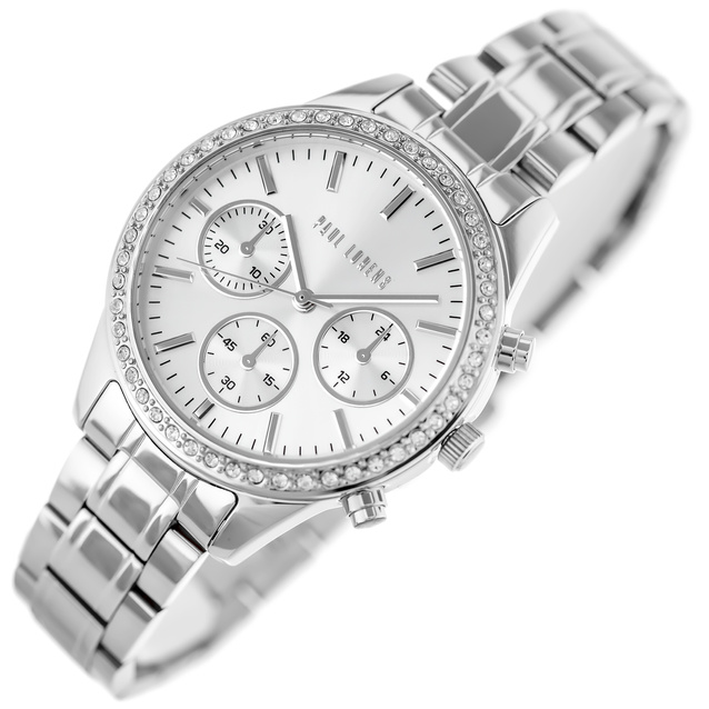 PAUL LORENS WOMEN'S WATCH - PL20020B-3C1 (zg569c) + BOX