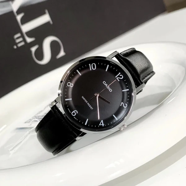 ZEGAREK MĘSKI CASIO  MTP-VT03L-1B + BOX