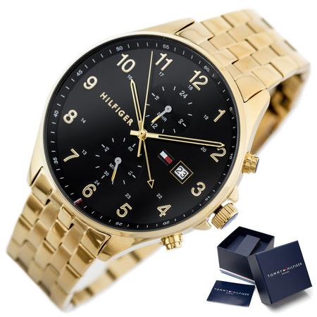 TOMMY HILFIGER MEN'S WATCH 1791708 WEST (zf018b) + BOX