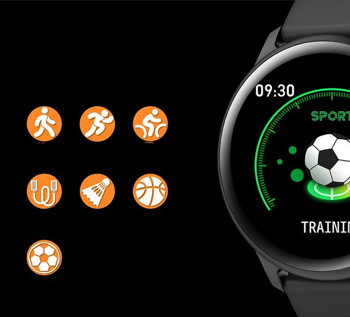 SMARTWATCH UNISEX G. Rossi SW010-13 silver/black (sg005m)