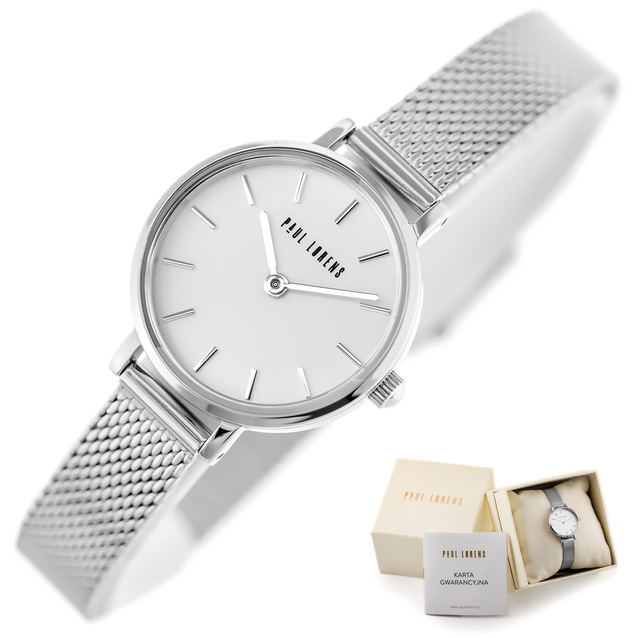 PAUL LORENS WOMEN'S WATCH - PL20004B-3C1 (zg567d) + BOX