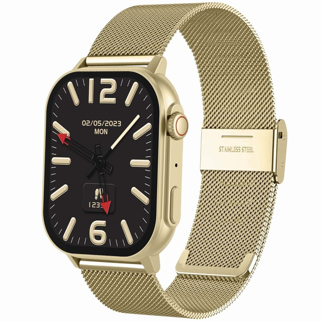 SMARTWATCH UNISEX GRAVITY GT15-10 - BLUETOOTH CONNECTIONS, ADDITIONAL PASSAGE (sg029j)