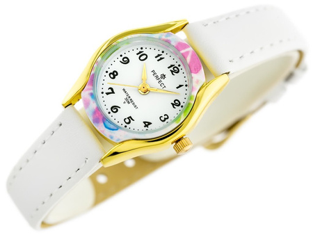 CHILDREN'S WATCH PERFECT LP223 - COMMUNION - white / color ring (zp800c) + BOX