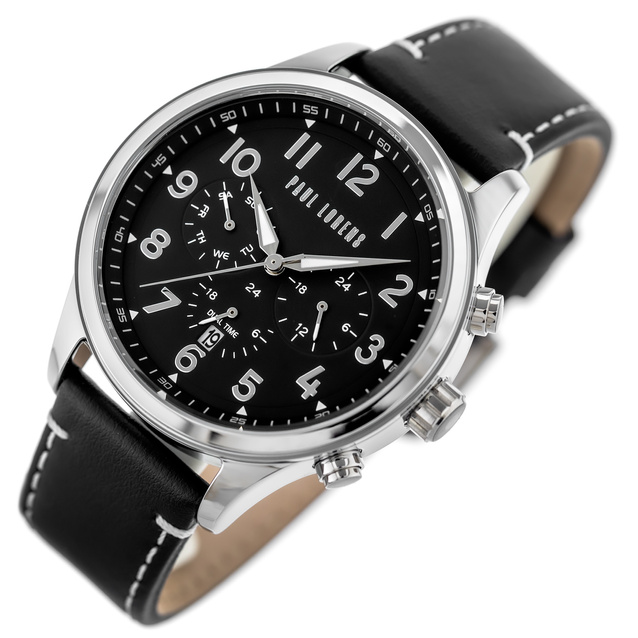 PAUL LORENS MALE WATCH - PL20011A-1A1 (zg378b) + BOX