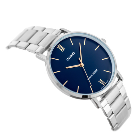 CASIO MTP-VT01D-2B MEN'S WATCH (zd165n) + BOX