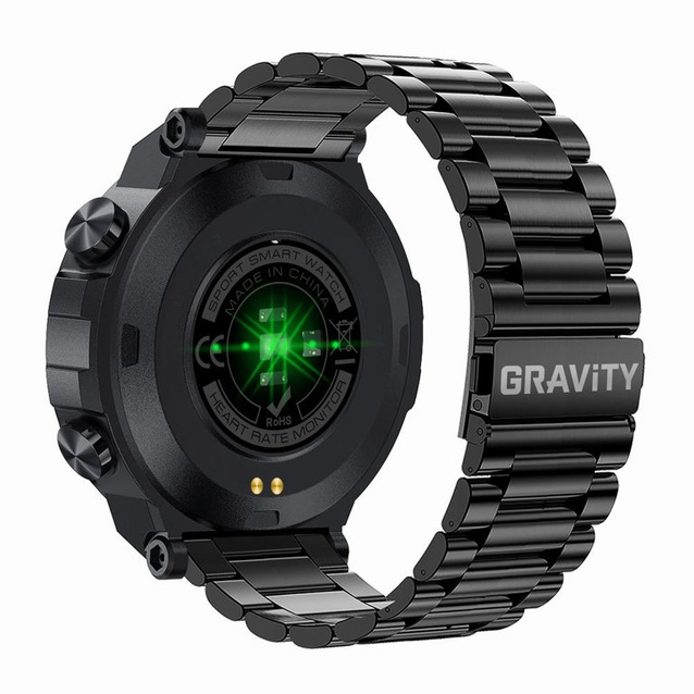 SMARTWATCH MĘSKI GRAVITY GT8-2 - z GPS (sg017b)