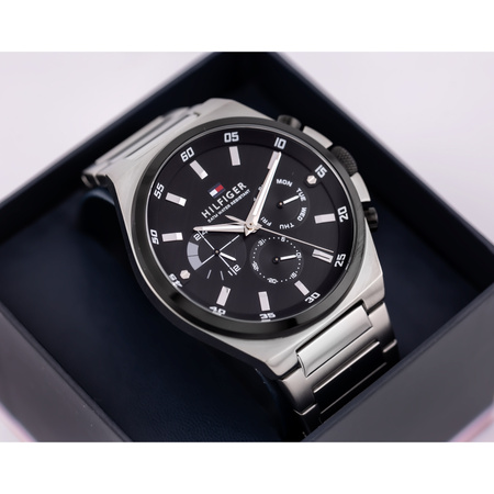 TOMMY HILFIGER DEXTER MEN'S WATCH 1792087 (zf104b) + BOX