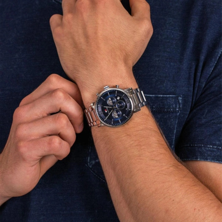 TOMMY HILFIGER MEN'S WATCH 1710409 EVAN (zf033b) + BOX