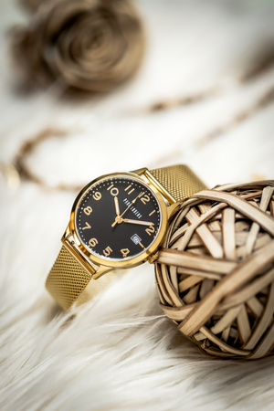 PAUL LORENS WOMEN'S WATCH - PL20000B-1D1 (zg572c) + BOX