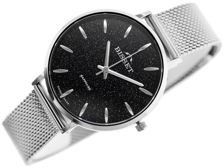 WOMEN'S WATCH BISSET BSBF32 (zb581b) - SAFETY GLASS