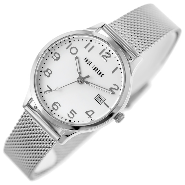 PAUL LORENS WOMEN'S WATCH - PL20000B-3C1 (zg572d) + BOX