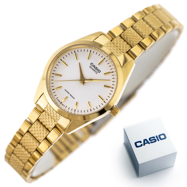 CASIO LTP-1274G-7A WOMEN'S WATCH (zd513a) + BOX